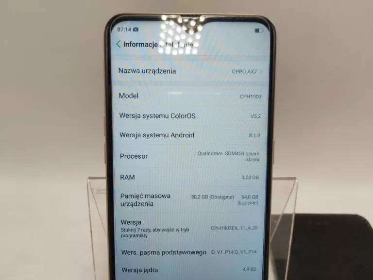 TELEFON OPPO AX7 3/64GB, DUAL SIM!!!