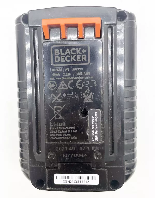 AKUMULATOR BLACK&DECKER 36V 2.5AH