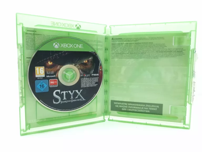 GRA STYX SHARDS OF DARKNESS XBOX ONE POLSKI