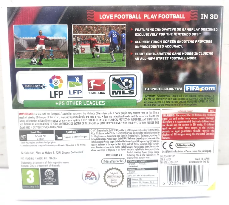 FIFA 12 NINTENDO 3DS