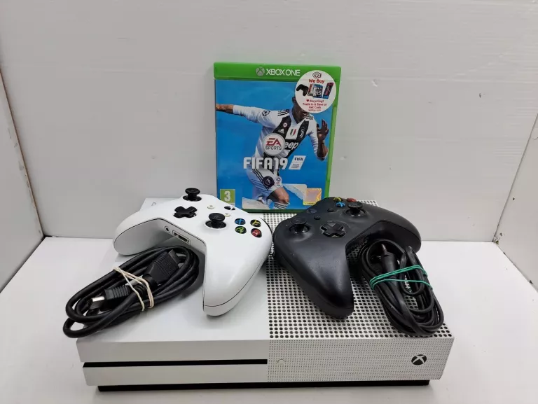 KONSOLA - XBOX ONE 1TB (MODEL 1681) 2 PADY+1GRA FIFA 19 !!OPIS!!