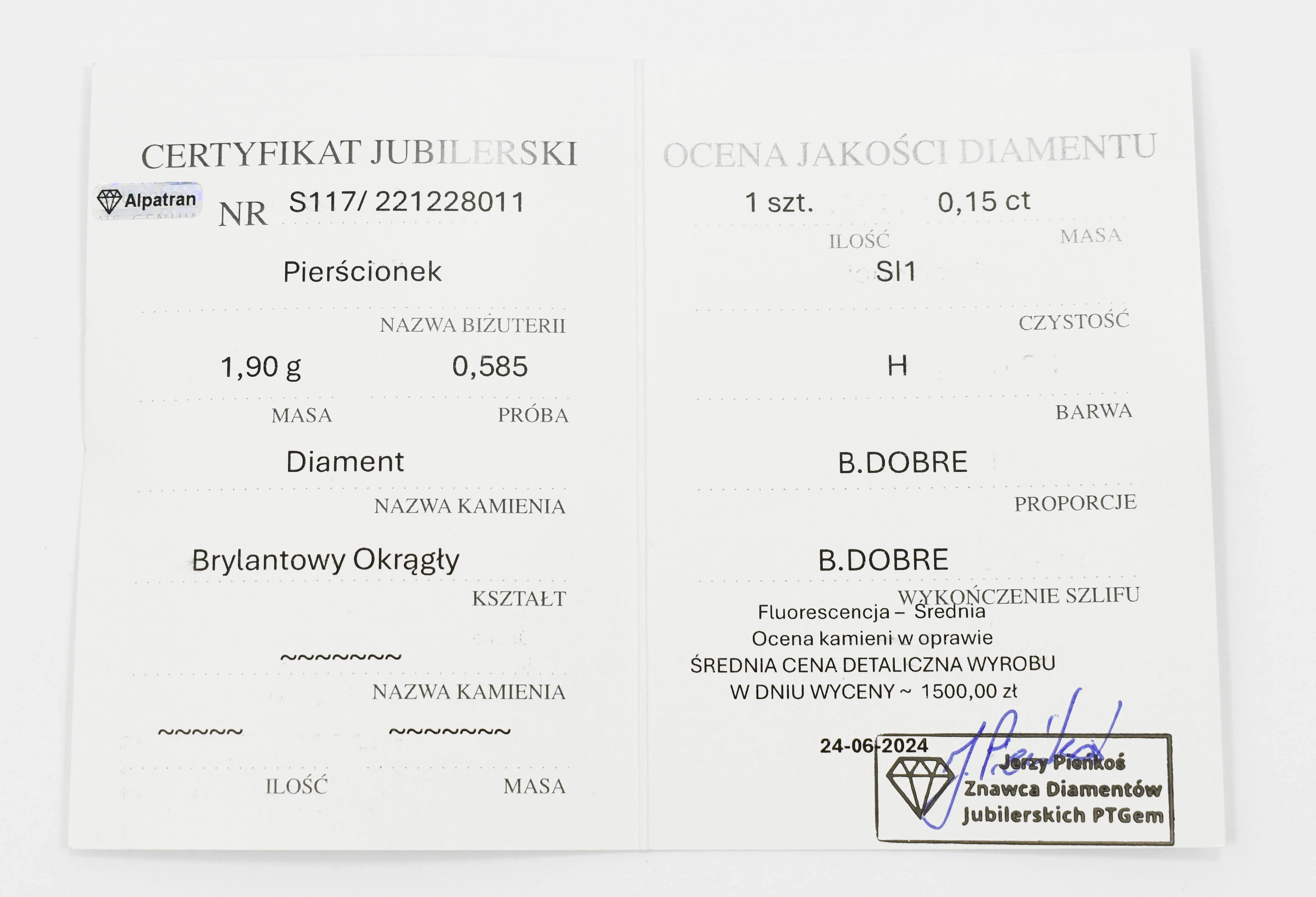 pierscionek-biale-zloto-z-diamentem-585-190g-r14-015-ct-ean-gtin-5905868206159