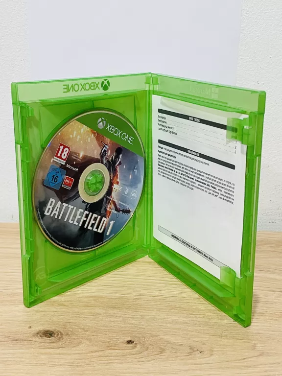 GRA XBOX ONE BATTLEFIELD 1