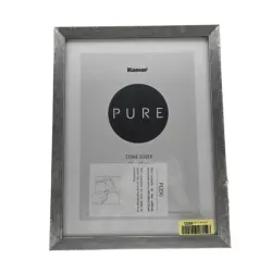 KOMAR BI-3040-ST-S DREWNIANA RAMA DO ZDJĘĆ STONE SILVER 30 X 40 CM