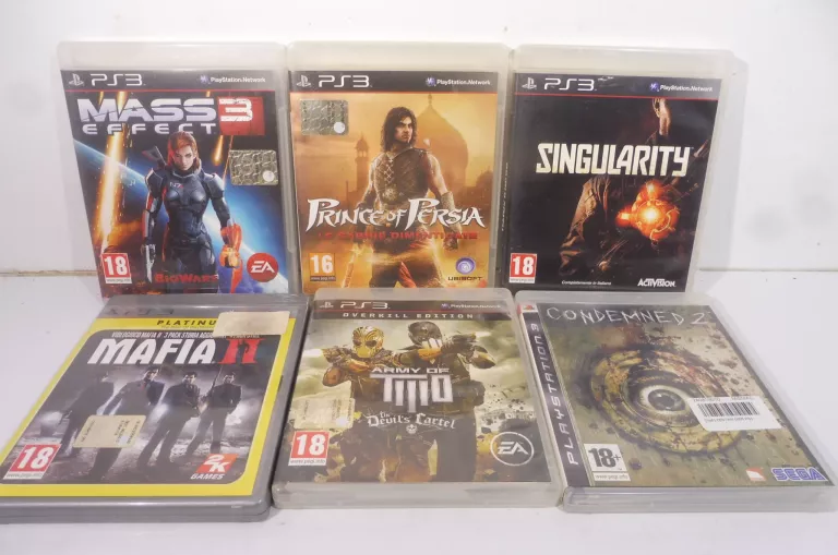 ZESTAW GIER PS3