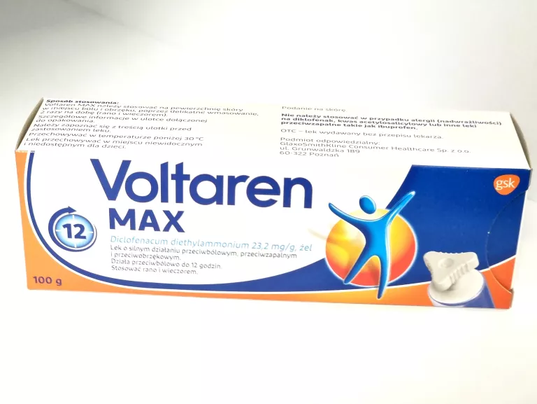 VOLTAREN MAX ŻEL - 100 G (5909990968961)