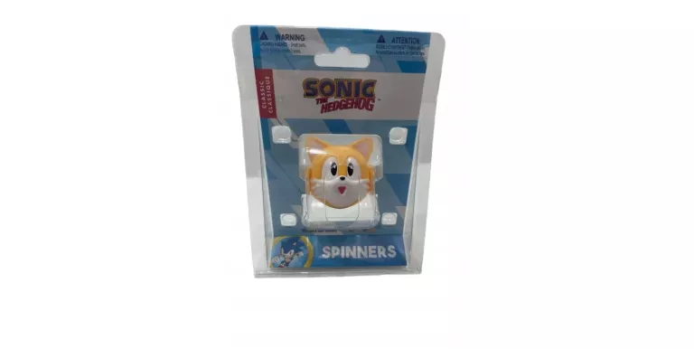 SONIC THE HEDGEHOG FIDGET SPINNER POMARAŃCZOWY