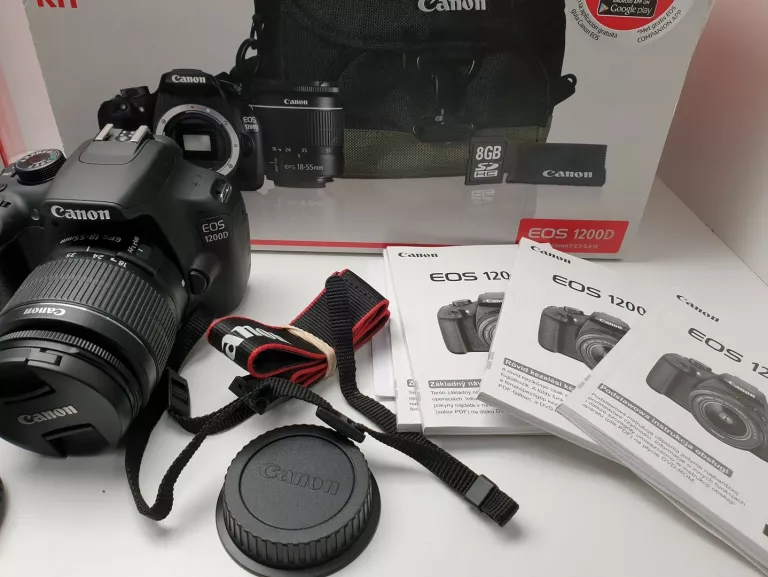 APARAT CANON EOS 1200D KOMPLET