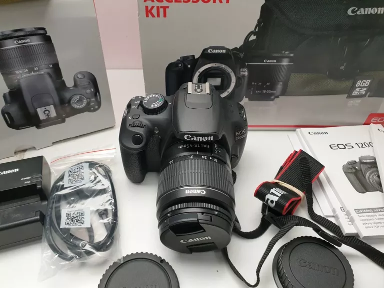 aparat-canon-eos-1200d-komplet-stan-uzywany