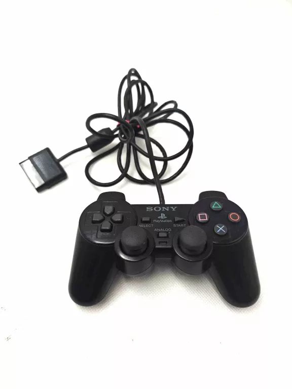 KONTROLER DO SONY PLAYSTATION 2 CZARNY JOY PAD PS2