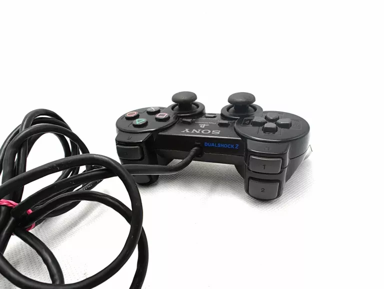 KONTROLER DO SONY PLAYSTATION 2 CZARNY JOY PAD PS2