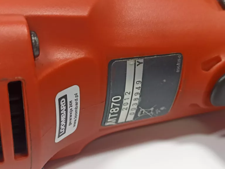 MŁOTOWIERTARKA MAKTEC MT870 BY MAKITA