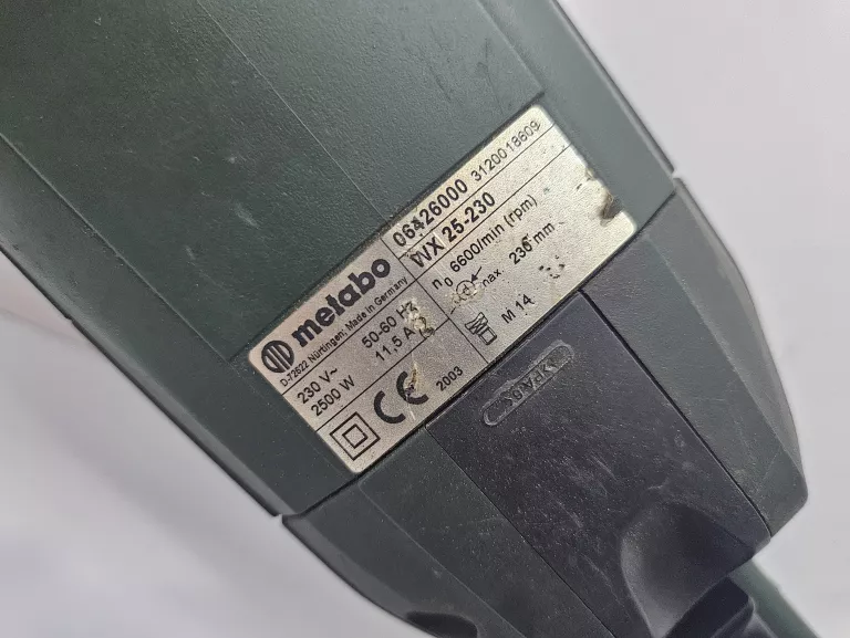 SZLIFIERKA METABO WX 25-230