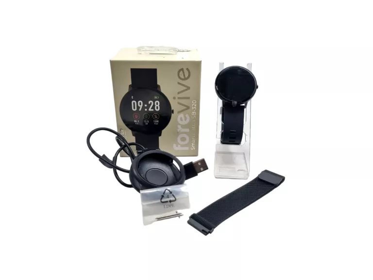 SMARTWATCH FOREVER FOREVIVE SB-320 CZARNY W PUDEŁKU