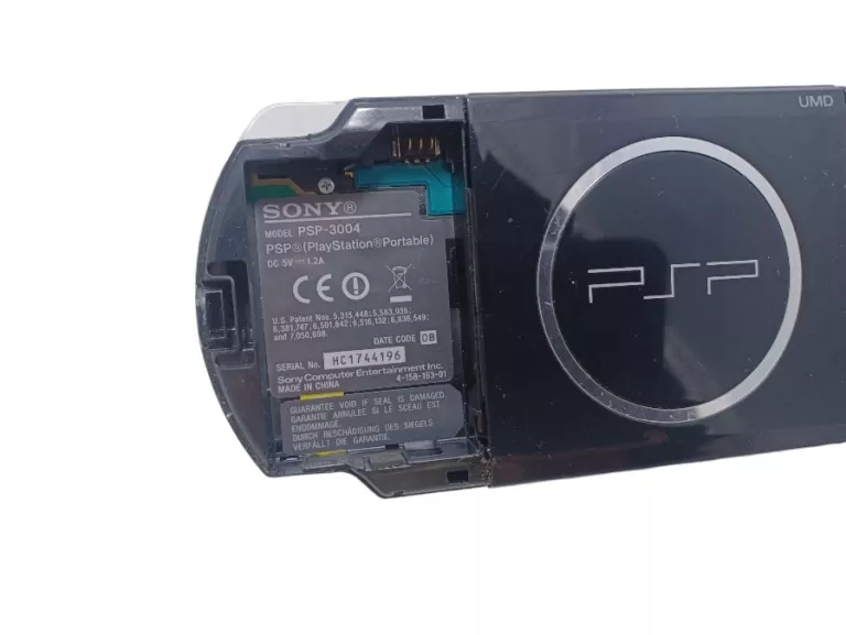 KONSOLA SONY PSP-3004 + ŁADOWARKA, OKABLOWANIE