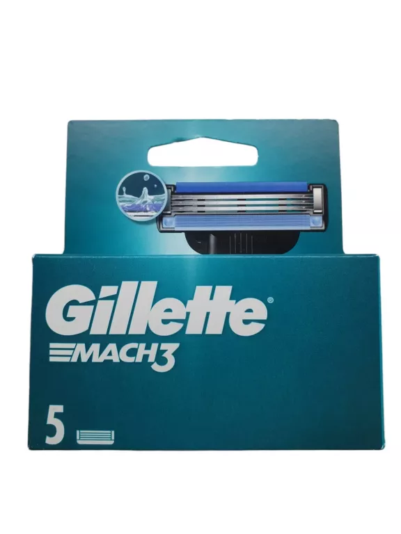 WKŁADY OSTRZA GILLETTE MACH 3 5 SZT.