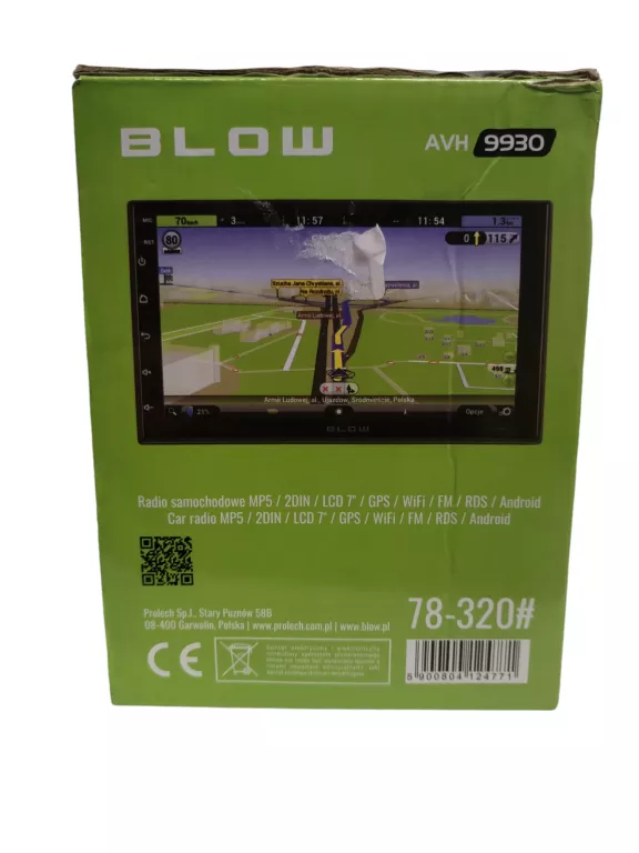RADIO SAMOCHODOWE RADIO BLOW AVH 9930 PUD