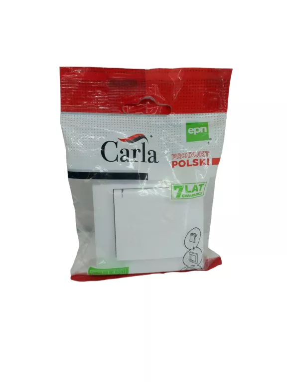 GNIAZDO IP44 CARLA BIAŁY ELEKTRO-PLAST