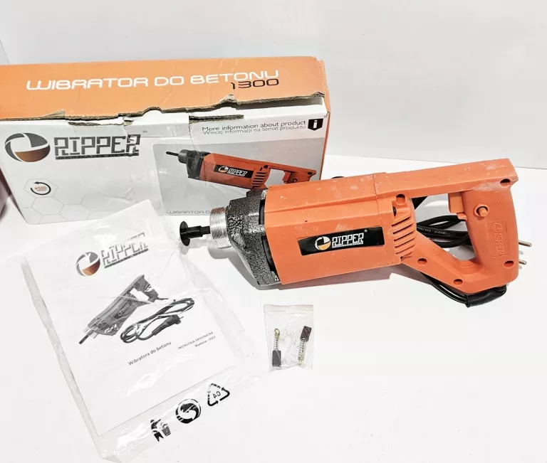WIBRATOR DO BETONU RIPPER 1250 W 4500 OBR./MIN