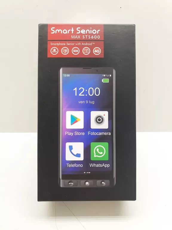 SMARTFON SMART SENIOR MAX STS600 TELEFON DLA SENIORA