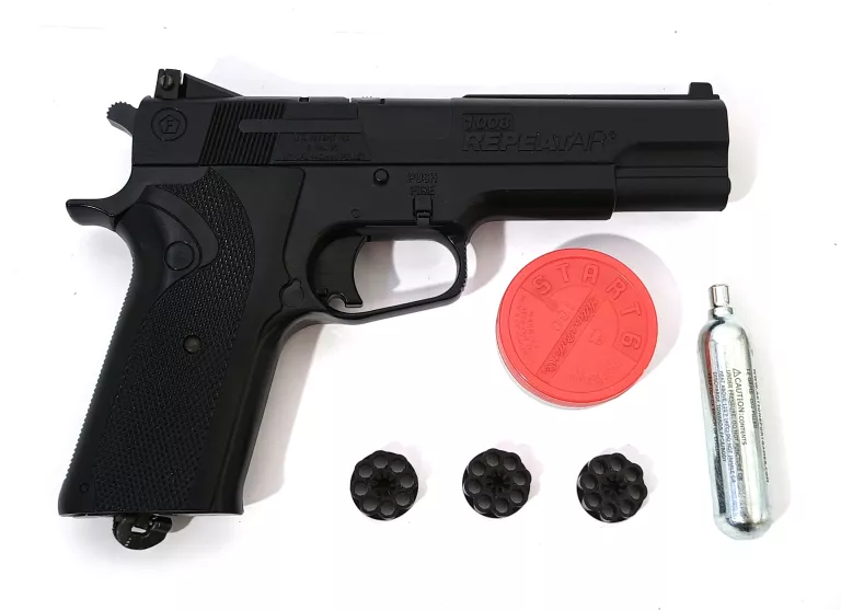 PISTOLET GAZOWY CROSMAN 1008 REPEATAIR WALIZKA