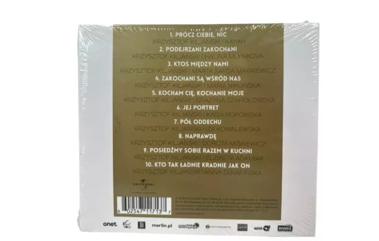 PŁYTA CD DUETY KRZYSZTOF KILJAŃSKI
