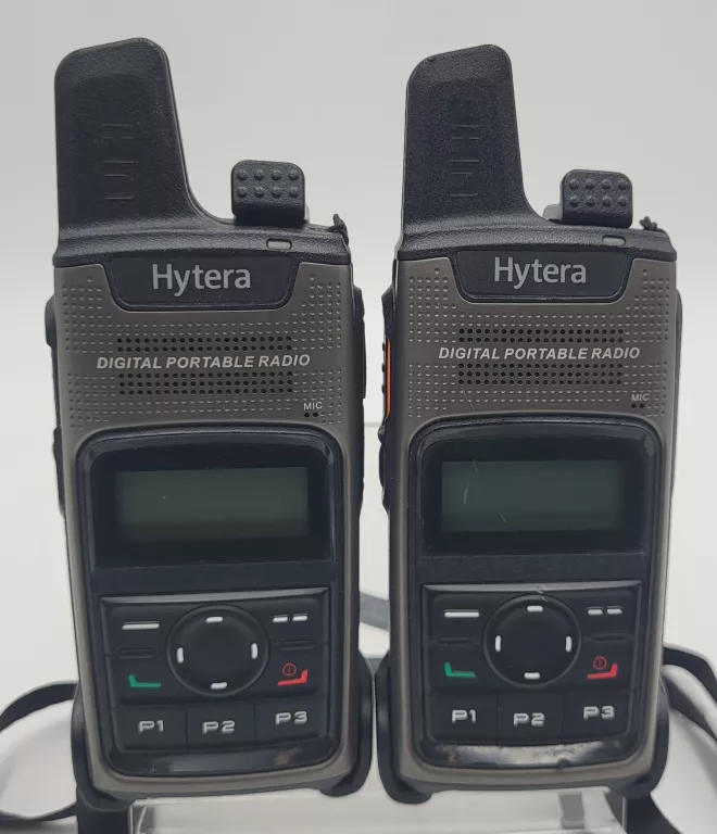 ZESTAW 2 X HYTERA PD375 UHF - RADIOTELEFON ANALOGOWO-CYFROWY DMR