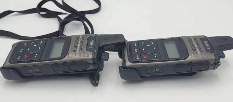 ZESTAW 2 X HYTERA PD375 UHF - RADIOTELEFON ANALOGOWO-CYFROWY DMR