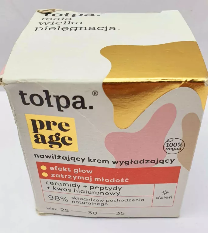 NAWILŻAJĄCY KREM WYGŁADZAJĄCY NA DZIEŃ TOŁPA PRE AGE 50 ML