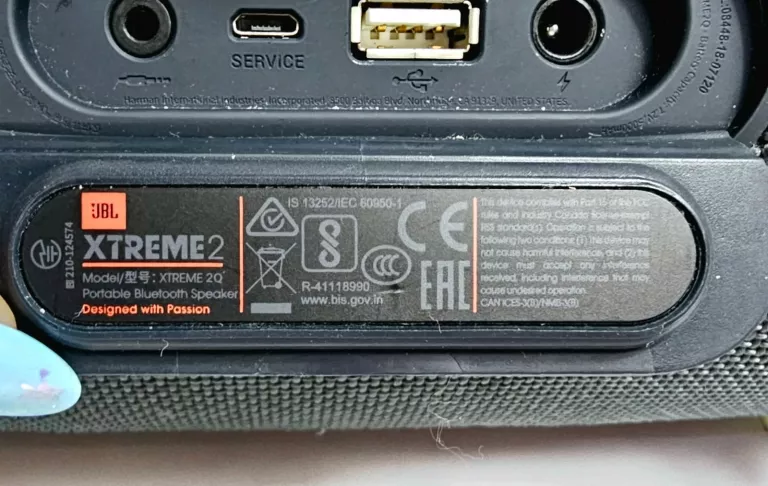 GŁOŚNIK JBL XTREME 2 SAM GŁOŚNIK USZKODZONY AKUMULATOR NA CZĘŚCI!