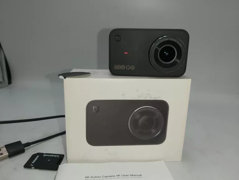KAMERA SPORTOWA XIAOMI MI ACTION CAMERA 4K IDEAŁ, KOMPLET!