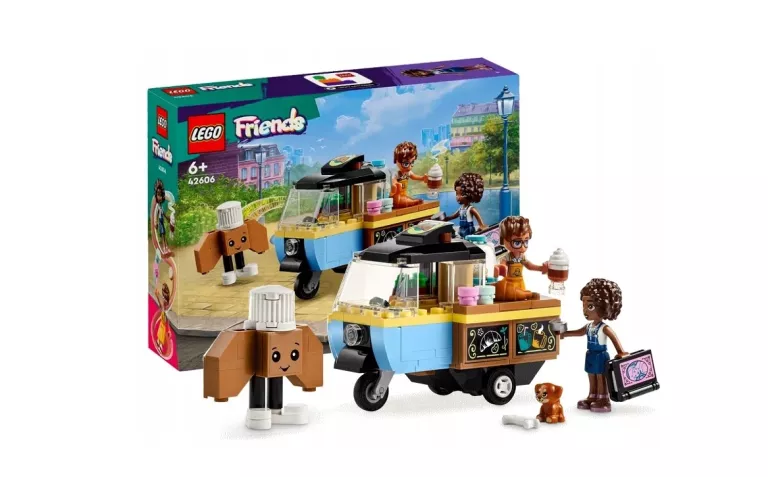 LEGO FRIENDS 42606 MOBILNA PIEKARNIA ZESTAW KLOCKÓW DLA DZIEWCZYNKI +6 LAT