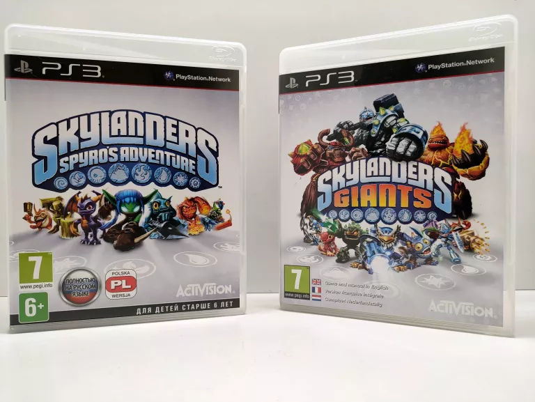 ZESTAW FIGURKI GRA SKYLANDERS GIGANTS PS3