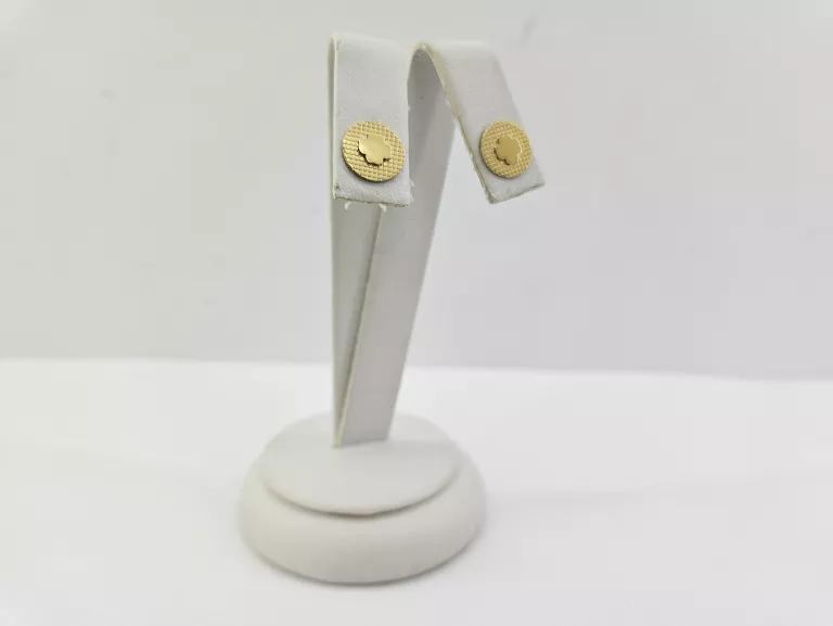 KOLCZYKI WKRĘTKI ZŁOTE