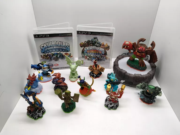 ZESTAW FIGURKI GRA SKYLANDERS GIGANTS PS3