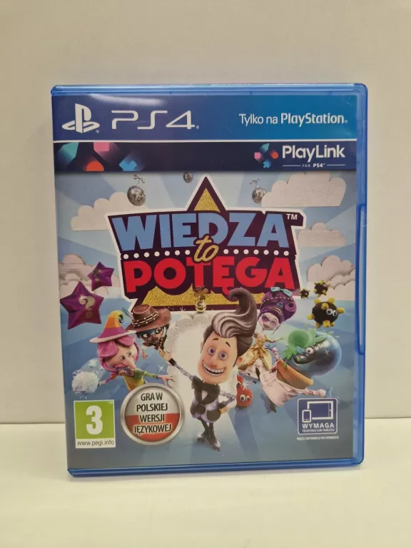 GRA PS4 WIEDZA TO POTEGA