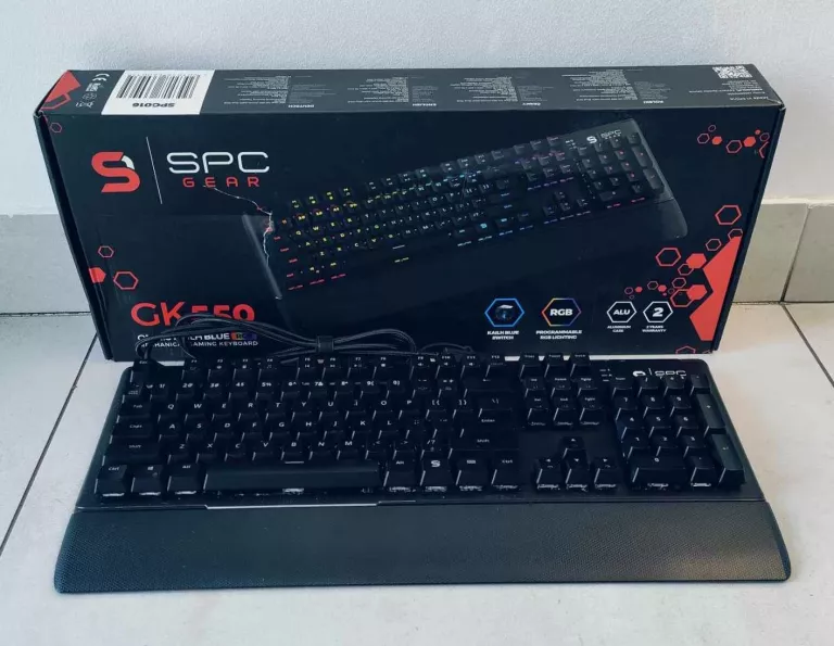 KLAWIATURA MECHANICZNA SPC CK550 / OPIS!!