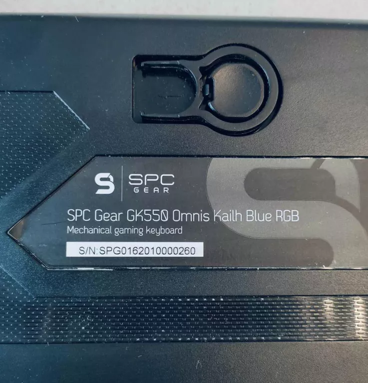 KLAWIATURA MECHANICZNA SPC CK550 / OPIS!!