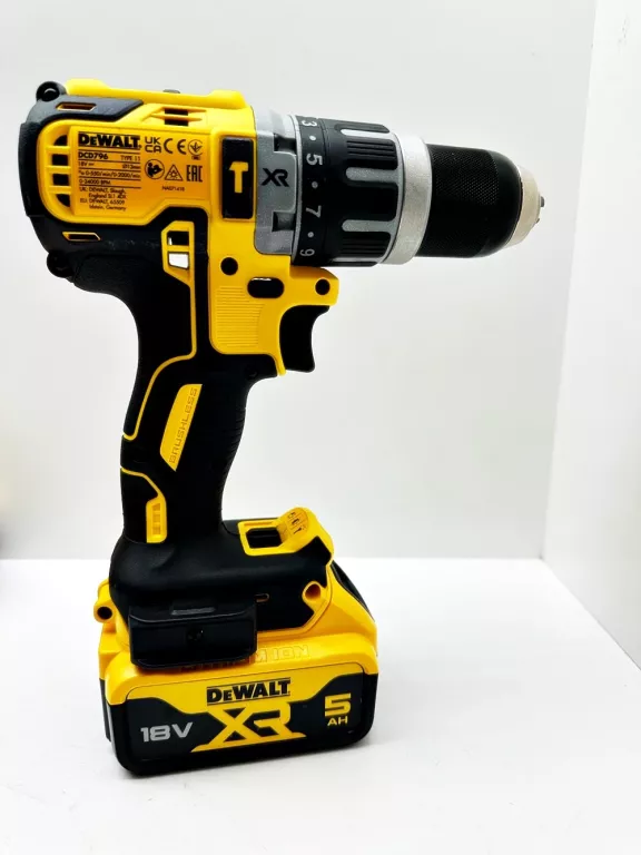 WKRETARKA DEWALT DCD796 + 2X AKU 5.0 18V
