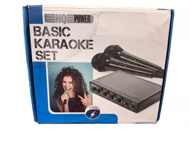 PODSTAWOWY ZESTAW KARAOKE HQ -POWER HQMC10050