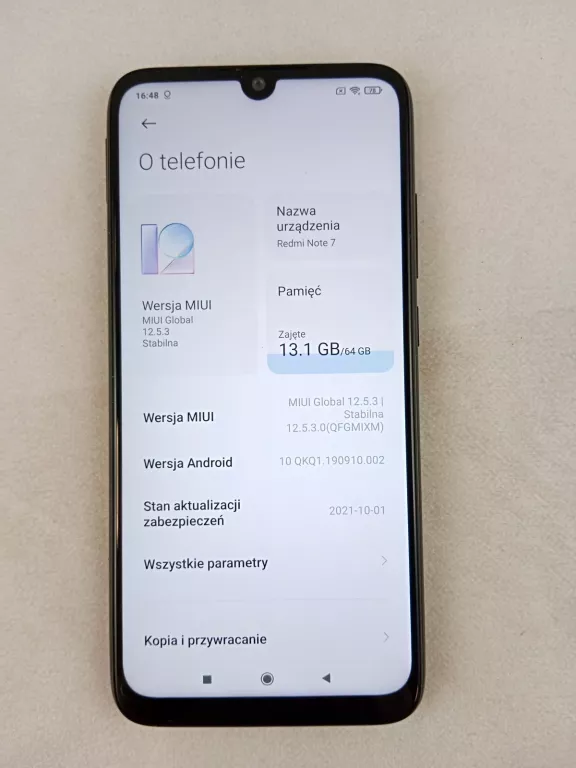 TELEFON XIAOMI REDMI NOTE 7 4/64GB