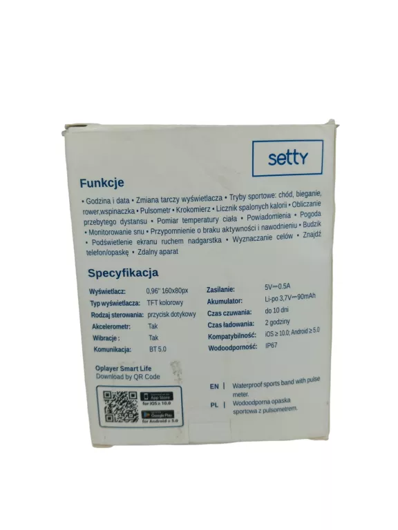 SMARTBAND SETTY RUNFIT SB-110