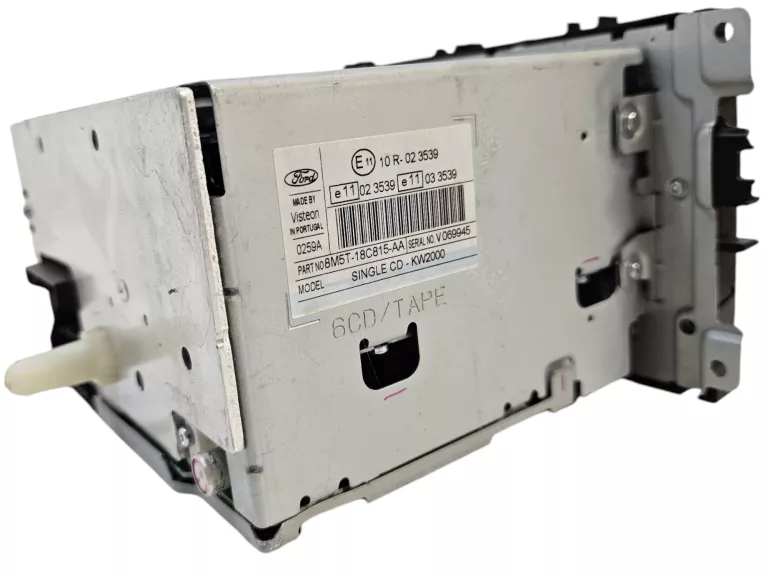 ORYGINALNE RADIO FORD 6000CD CD AUX KW2000 TRANSIT FOCUS MONDEO KUGA GALAX