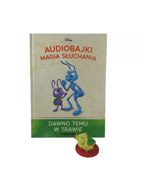 KSIĄŻKA AUDIOBAJKA MAGIA SŁUCHANIA DAWNO TEMU W TRAWIE Z FIGURKĄ TOM 36