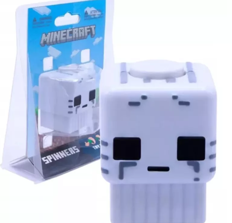 FIGURKA SPINNER MINECRAFT FIDGET SPINER GHAST 5,5 CM