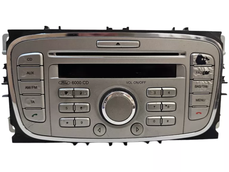 ORYGINALNE RADIO FORD 6000CD CD AUX KW2000 TRANSIT FOCUS MONDEO KUGA GALAX