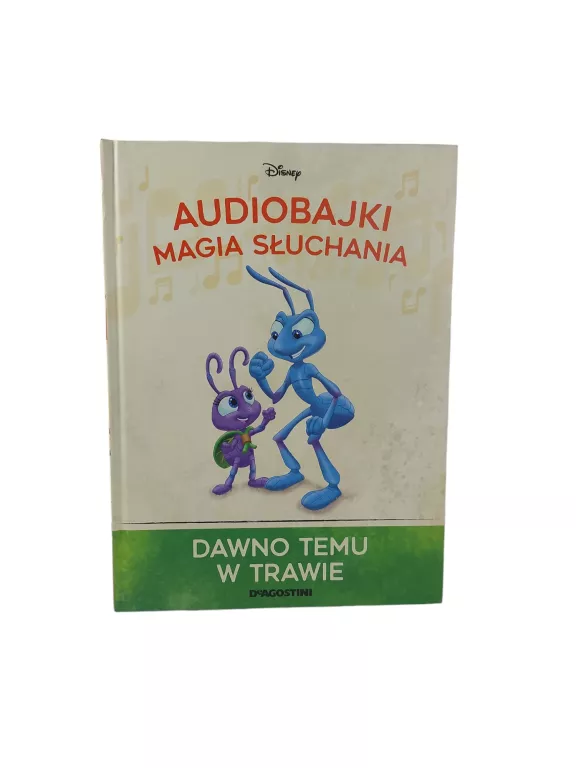 KSIĄŻKA AUDIOBAJKA MAGIA SŁUCHANIA DAWNO TEMU W TRAWIE Z FIGURKĄ TOM 36