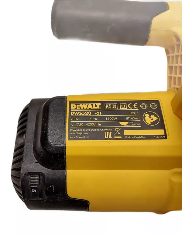 ZAGŁĘBIARKA DEWALT DWS 520 + WALIZKA