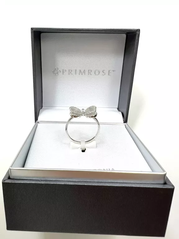 SREBRNY PIERŚCIONEK MOTYL PRIMROSE / R21 / 925