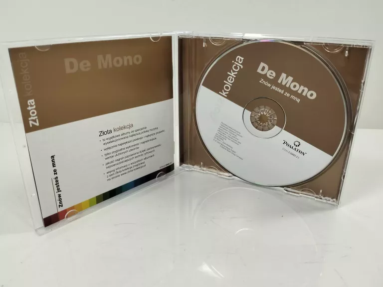 PŁYTA CD DE MONO - ZNÓW JESTEŚ ZE MNĄ (ZŁOTA KOLEKCJA)